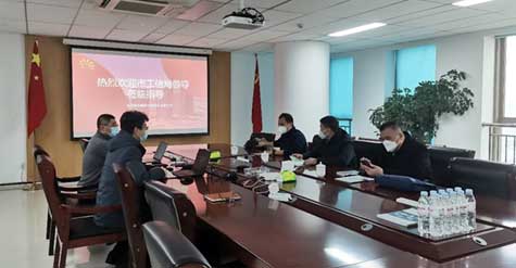 濟南市工業和信息化局文海生副局長一行蒞臨和普威視調研指導